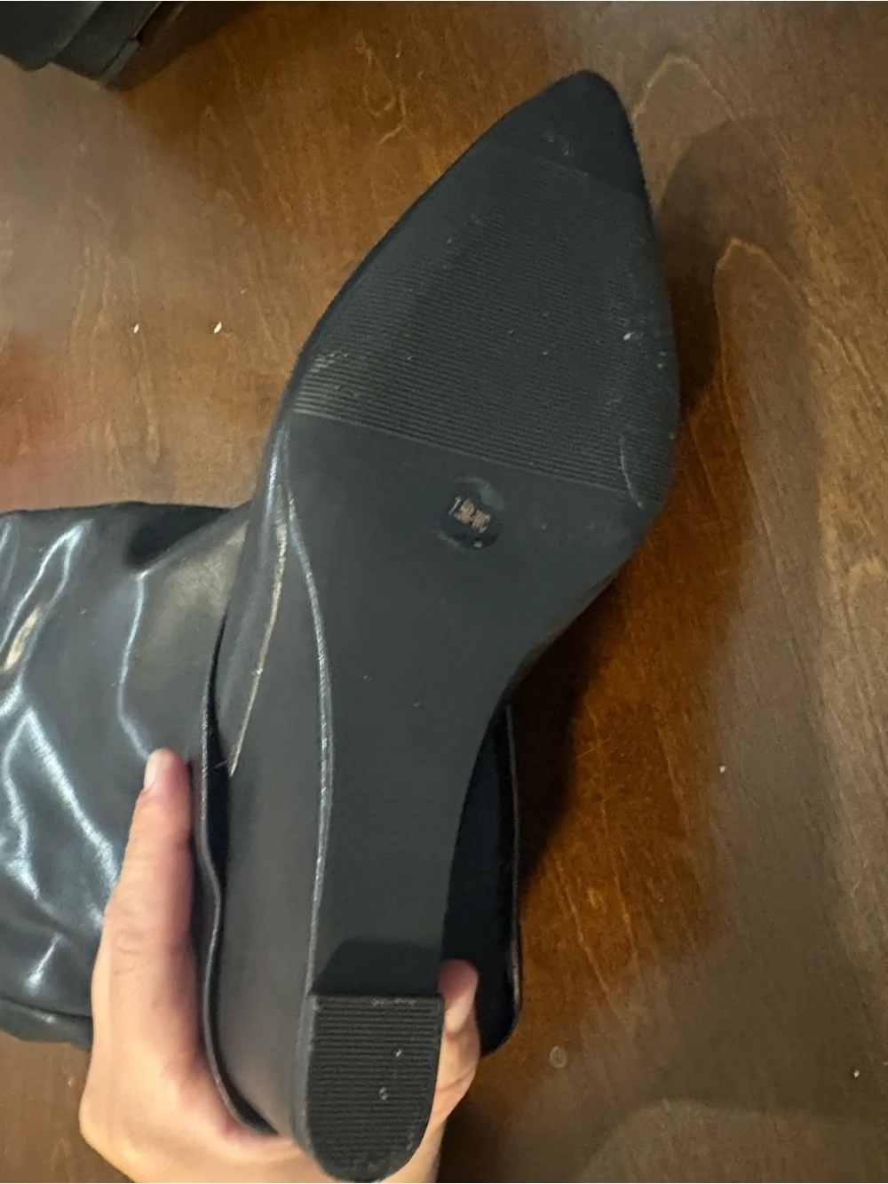 Madden Girl Black Over-the-Knee Slouch Boots